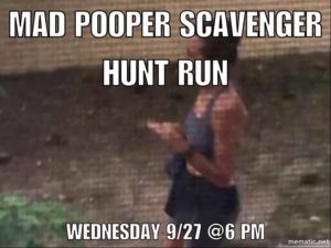 Mad Pooper Scavenger Hunt Run @ The Colorado Running Company 